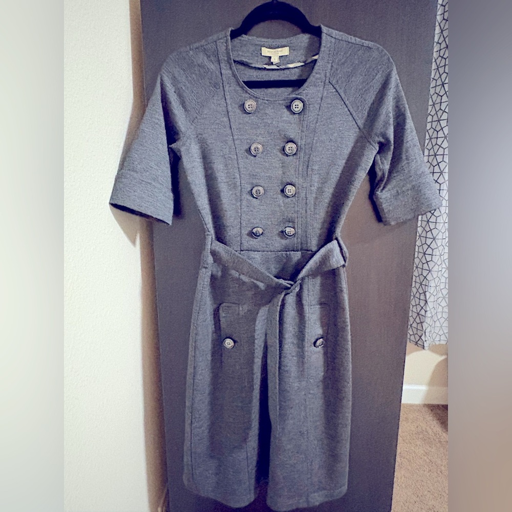 Burberry Gray Knit Dress